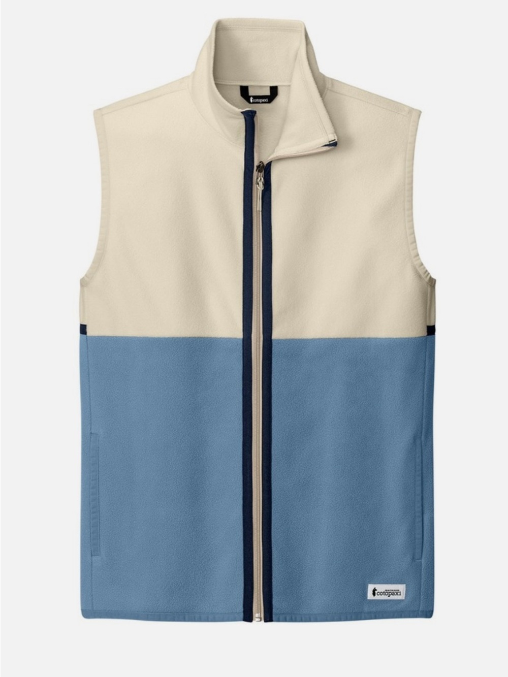 Cotopaxi Men's Amado Fleece Vest Colorblocked‎ cream 2XL XXL NWT